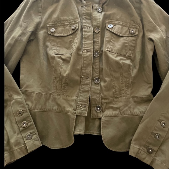 OLIVE GREEN JACKET - Picture 3 of 4